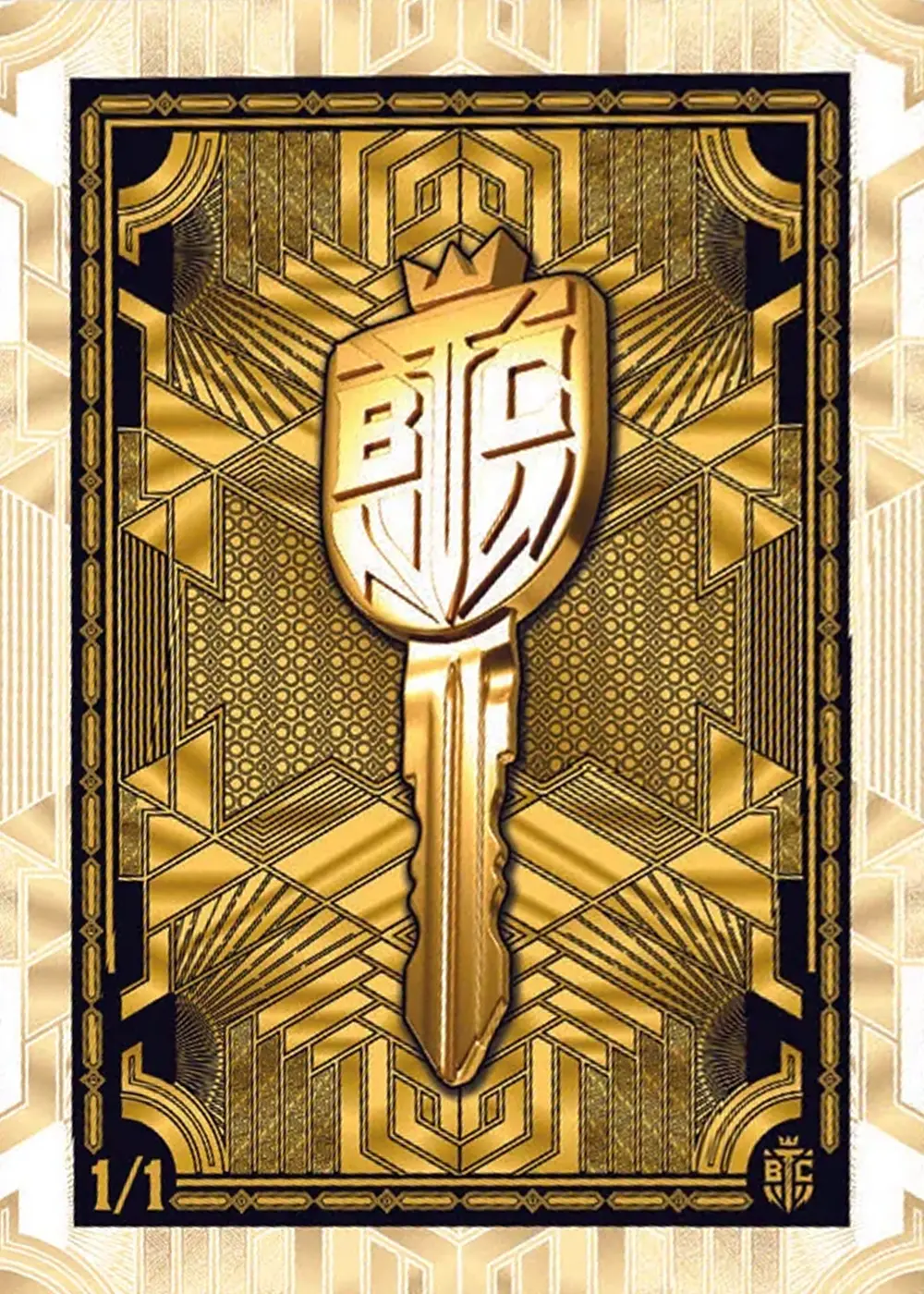22. Golden Key Card