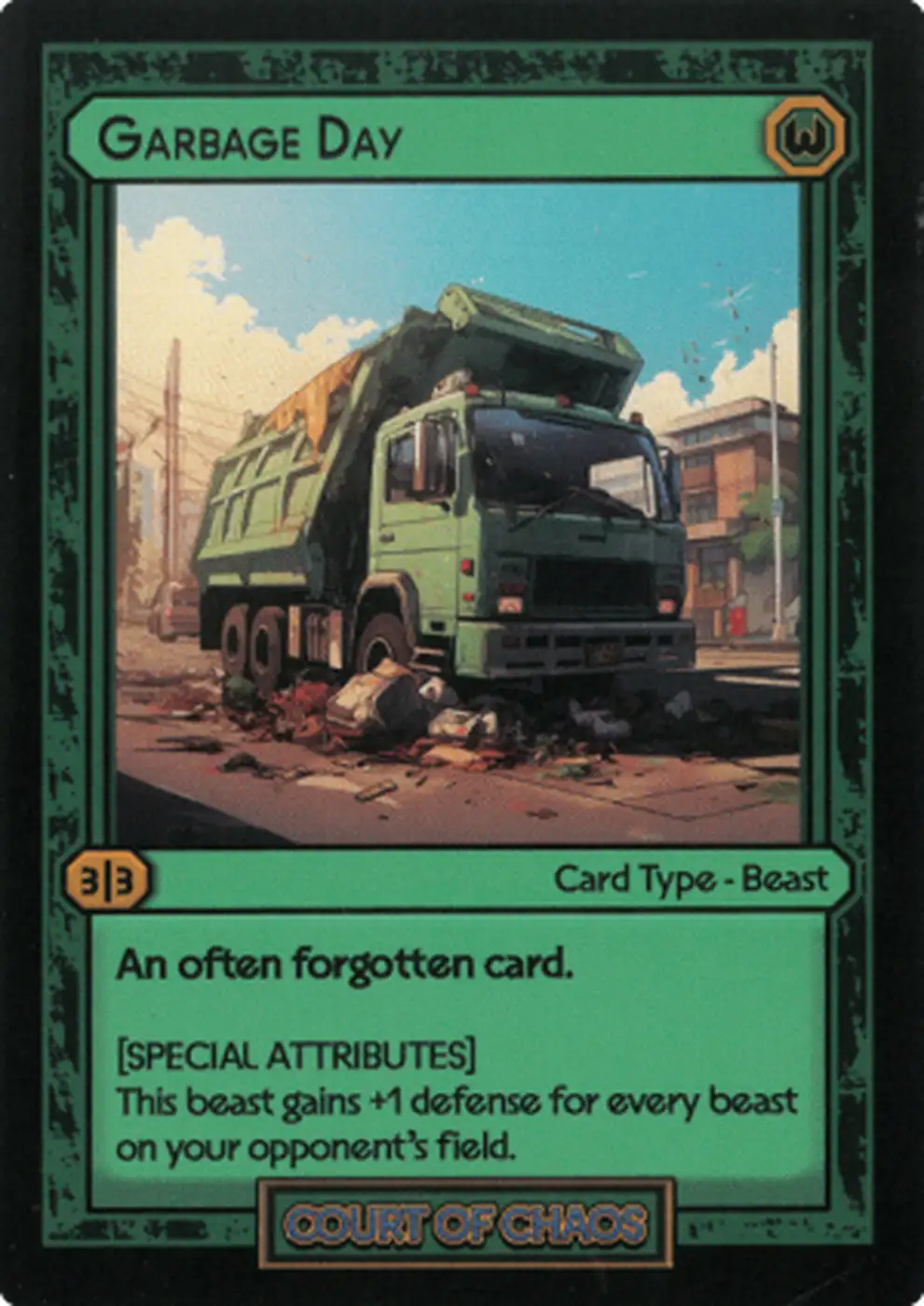 Spbp Card Garbage Day #73 – Court of Chaos | Booster Pack | HoloHoard