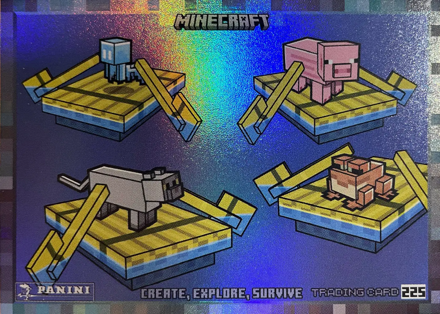 Mobs at sea #225 | Panini Minecraft Create, Explore, Survive