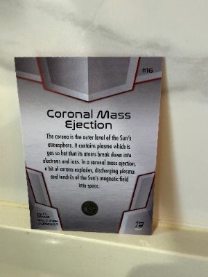 Coronal Mass Ejection · Iced Foil, back