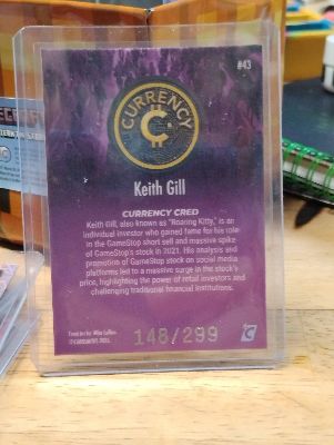 Keith Gill · Tanzanite, back