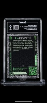 Spirit of Satoshi · 1/1, back