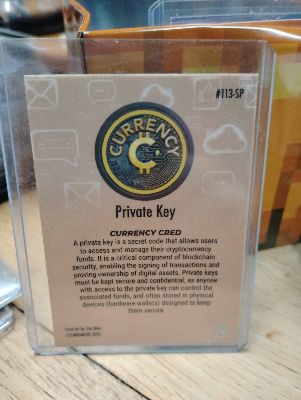 Private Key · Imperial Topaz, back