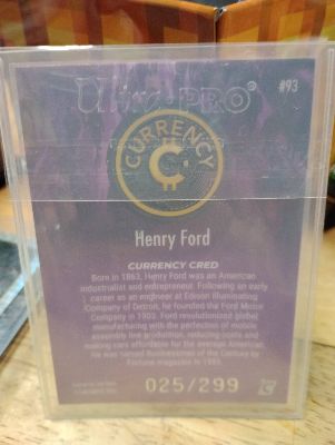 Henry Ford · Tanzanite, back
