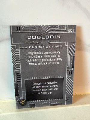 Dogecoin · Crystal Sparkle, back