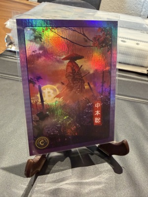 Satoshi Nakamoto · Rainbow Holofoil
