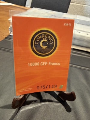 10000 CFP Francs · Beryl, back