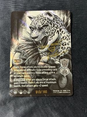 King (Autograph Version) · Chrome Rare