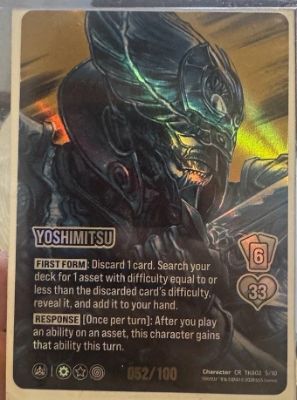 Yoshimitsu (CR) · Chrome Rare