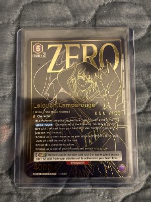 Lelouch Lamperouge (042) (SR***) (Serial Numbered) · Serial Numbered