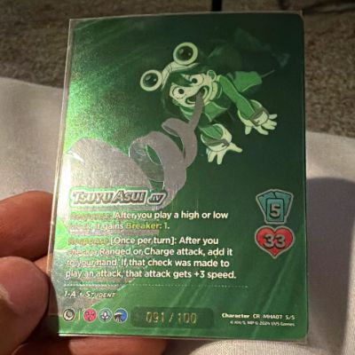 Tsuyu Asui (Serial Numbered) · Chrome Rare