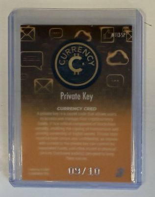 Private Key · Gold, back