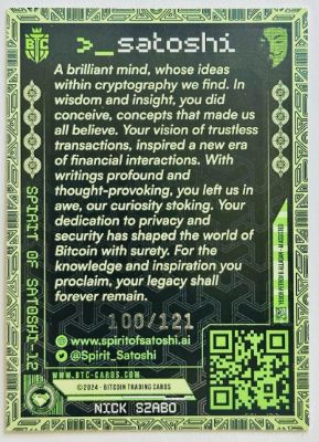 Nick Szabo · /121, back