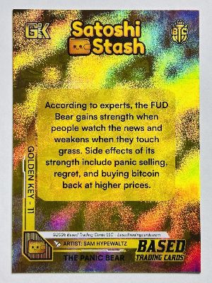 The Panic Bear · /40, back
