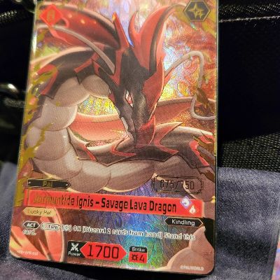 Jormuntide Ignis - Savage Lava Dragon - EPR-010 (Serial Numbered) · Serial Numbered