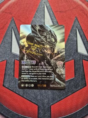 Yoshimitsu (Autograph Version) · Chrome Rare