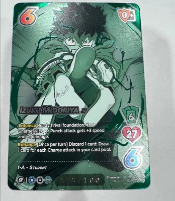 Izuku Midoriya (Serial Numbered) · Chrome Rare