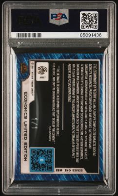 Economics Limited Edition · 1/1, back