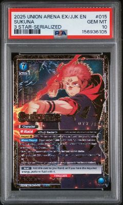 Sukuna (015) (SR***) (Serial Numbered) · Serial Numbered