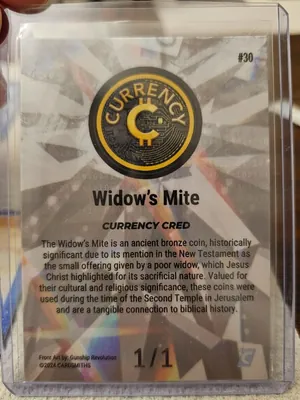 Widow's Mite · Diamond, back