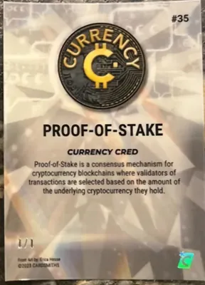 Proof-of-Stake · Diamond, back