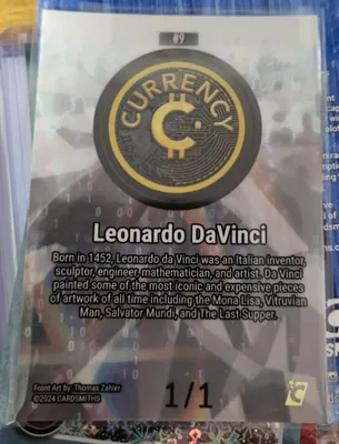 Leonardo da Vinci · Diamond, back