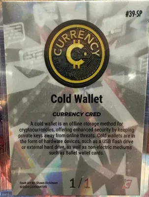 Cold Wallet · Diamond, back