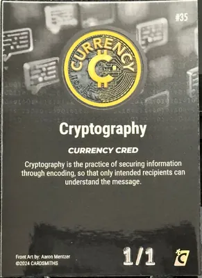 Cryptography · Onyx, back
