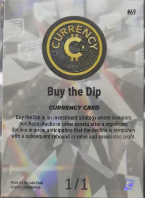 Buy the Dip · Diamond, back