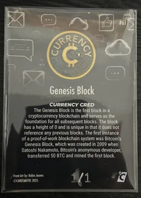 Genesis Block · Onyx, back