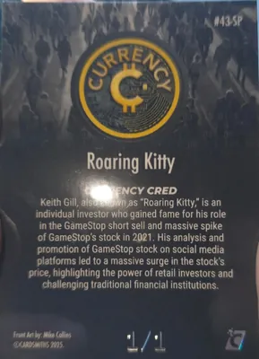 Roaring Kitty · Onyx, back
