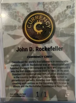 John D. Rockefeller · Diamond, back