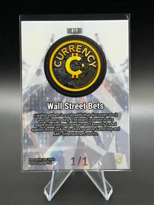 Wall Street Bets · Diamond, back