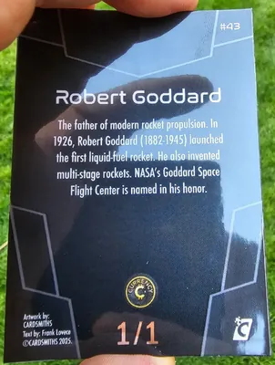 Robert Goddard · Onyx, back