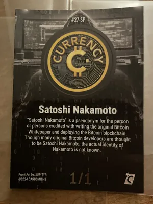 Satoshi Nakamoto · Onyx, back