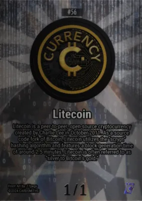 Litecoin · Diamond, back