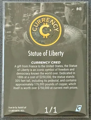Statue of Liberty · Onyx, back